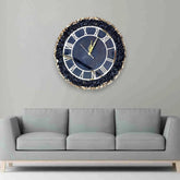 Black Midnight Grace Wall Clock